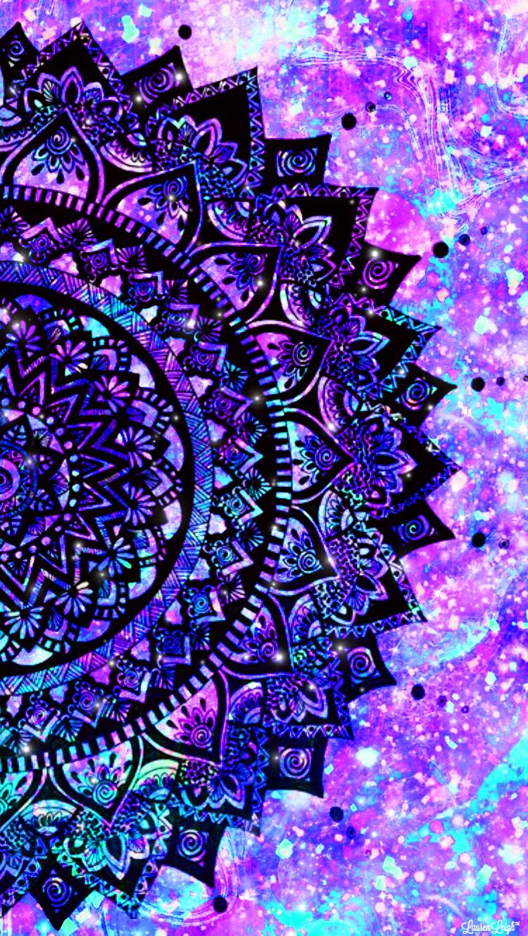 galaxy mandala wallpaper