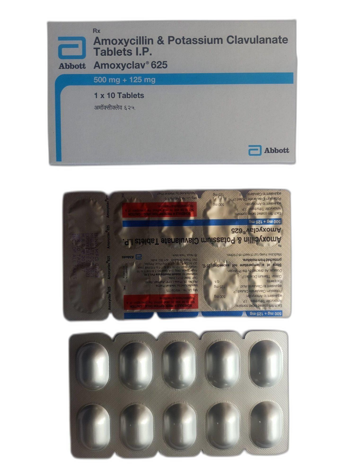 amoxicillin and potassium clavulanate tablets ip price