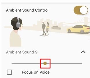 sony wf 1000xm3 ambient sound control off