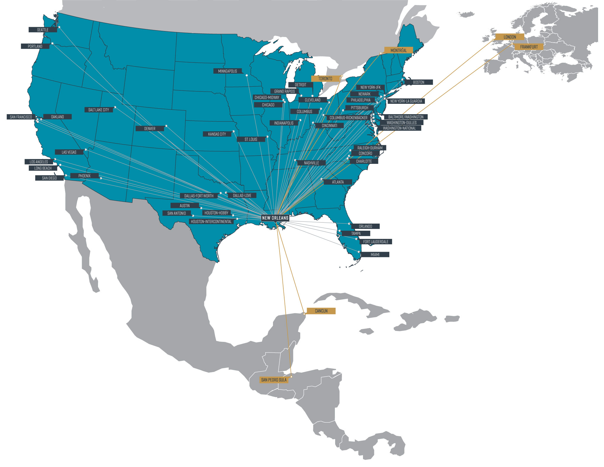 flights to new orleans