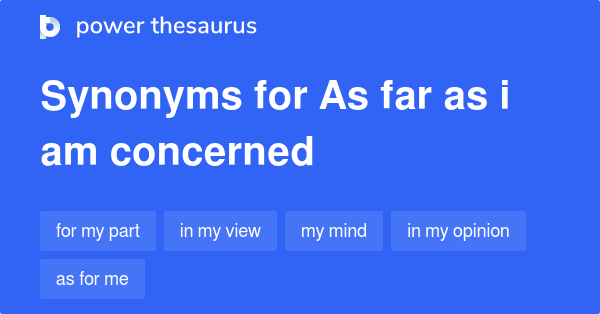 concerned synonyms