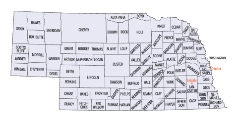 nebraska usa time zone