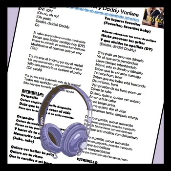 despacito english lyrics