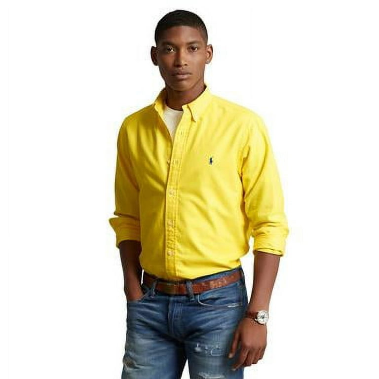 classic fit garment-dyed oxford shirt