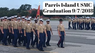 usmc parris island graduation schedule