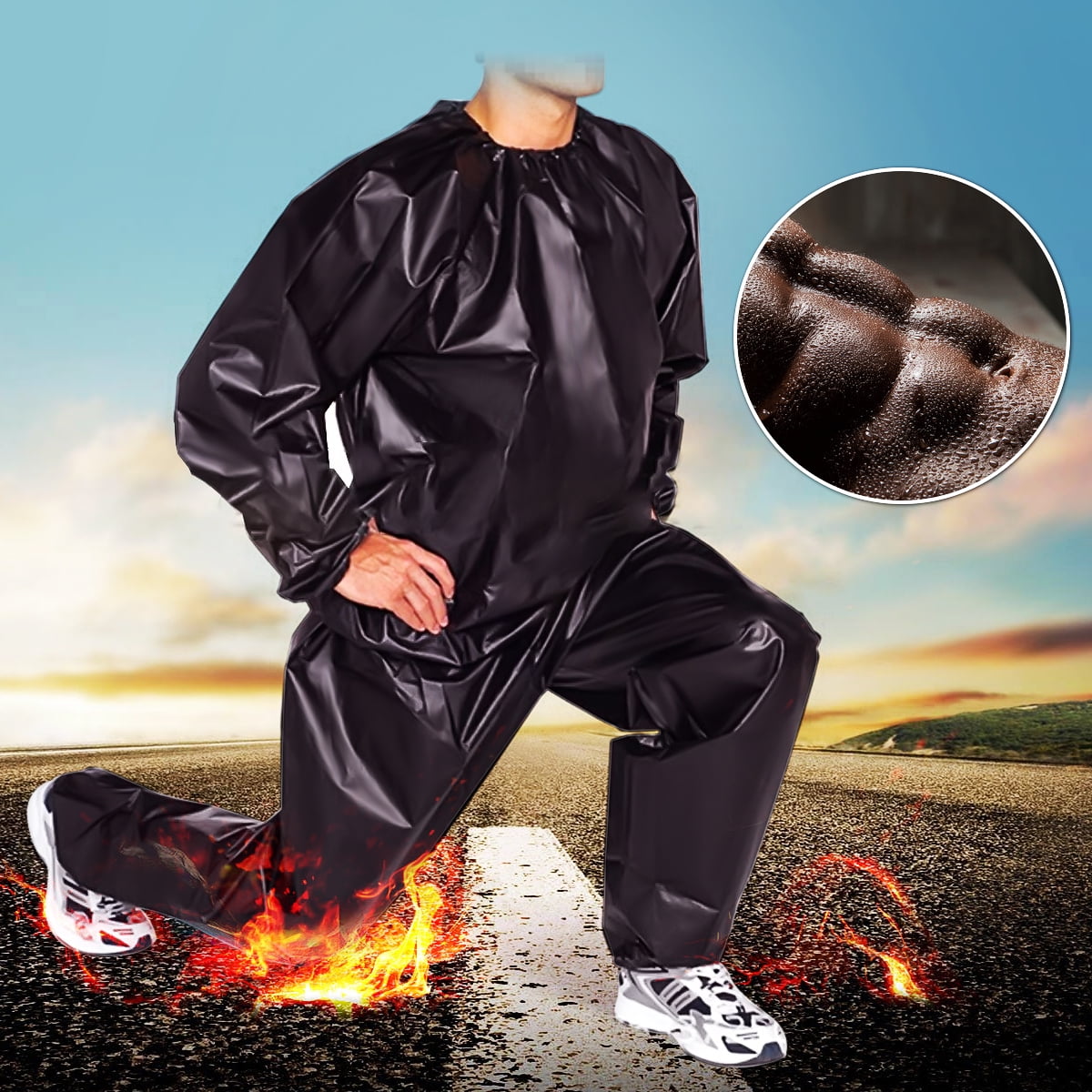 plastic sweat suit for weight loss