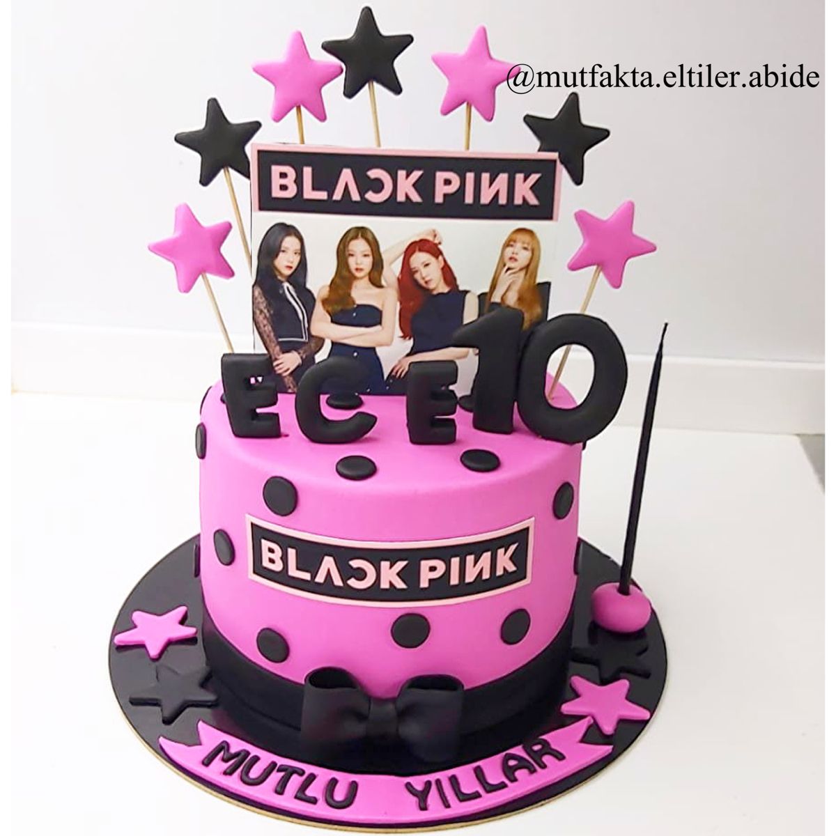 black pink pastası