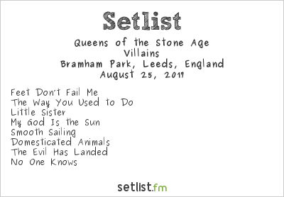 queens of stone age setlist