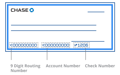 how do i find my chase account number