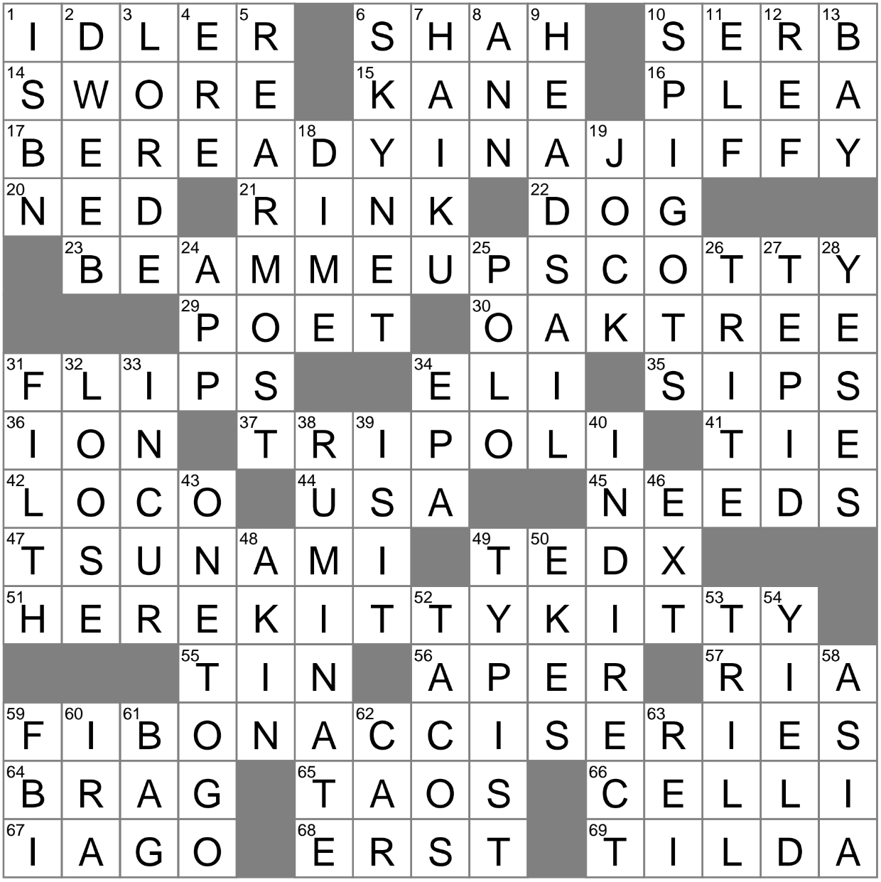 mediterranean vessels crossword clue