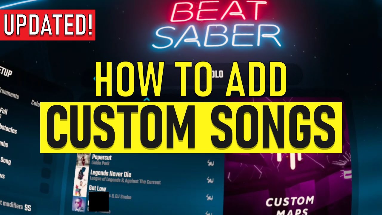 how to get any song on beat saber