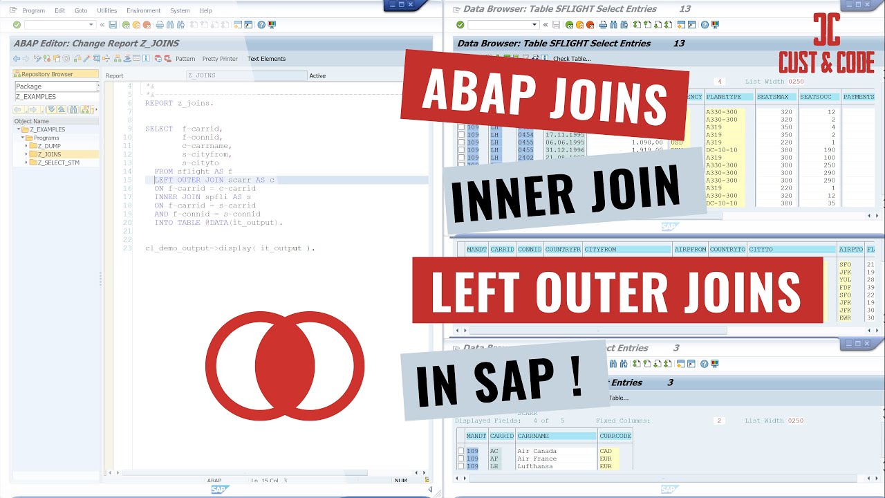 inner join sap abap