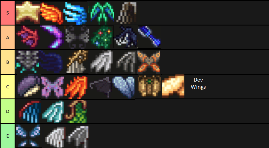 best wings in terraria