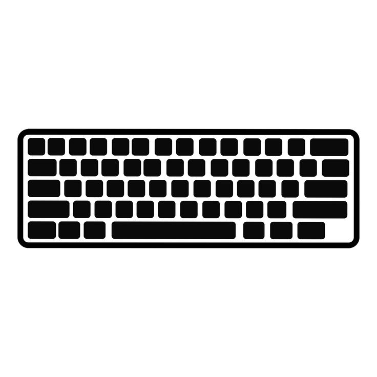 keyboard clipart