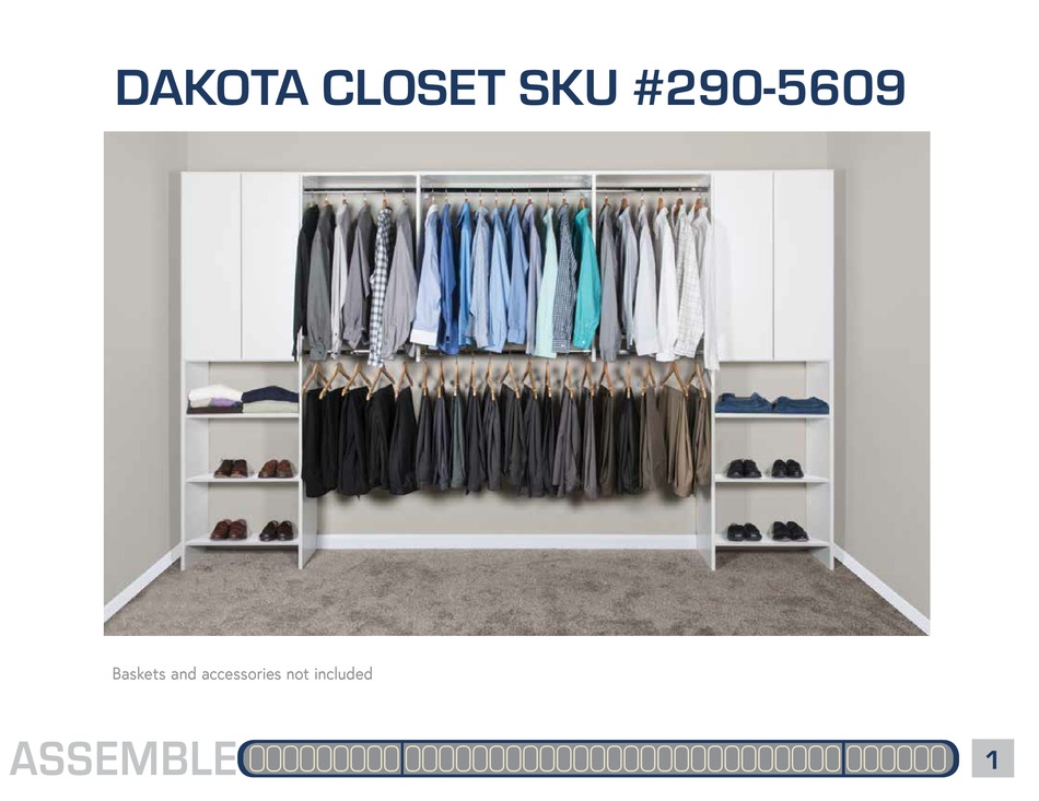 dakota closet installation