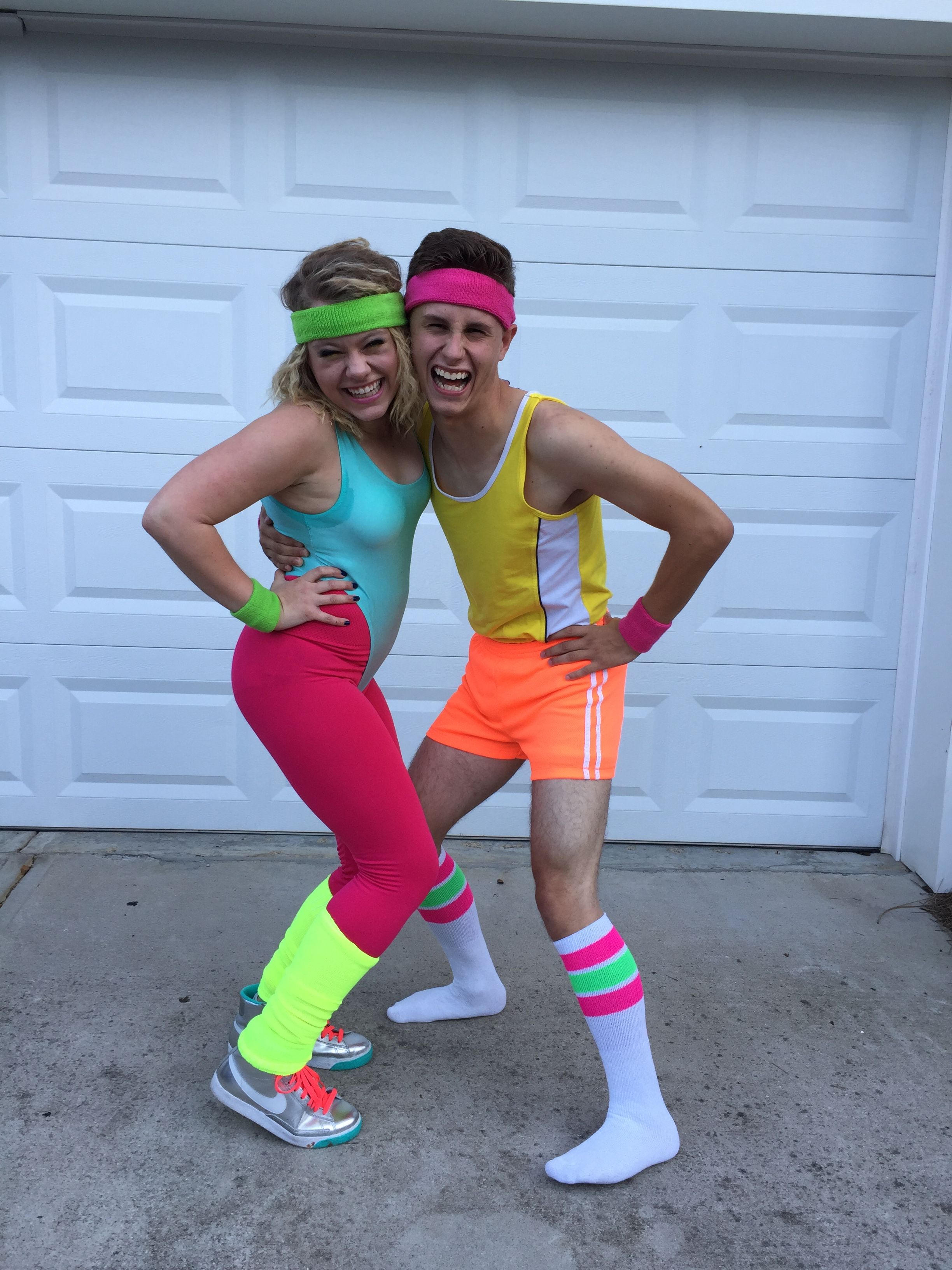 80s aerobics costume