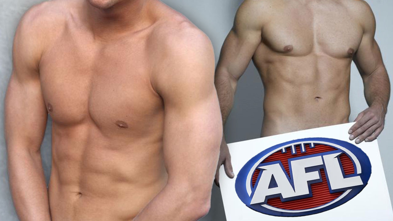 naked afl player