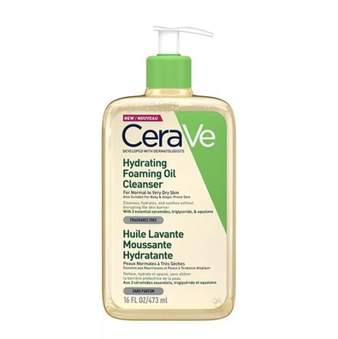 cerave hydrating foaming oil cleanser canada