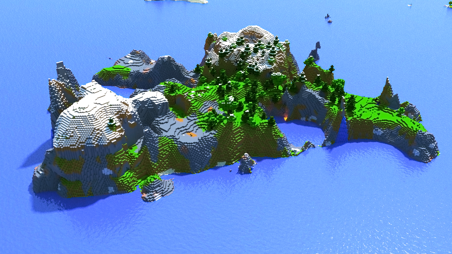 minecraft extreme hills seed