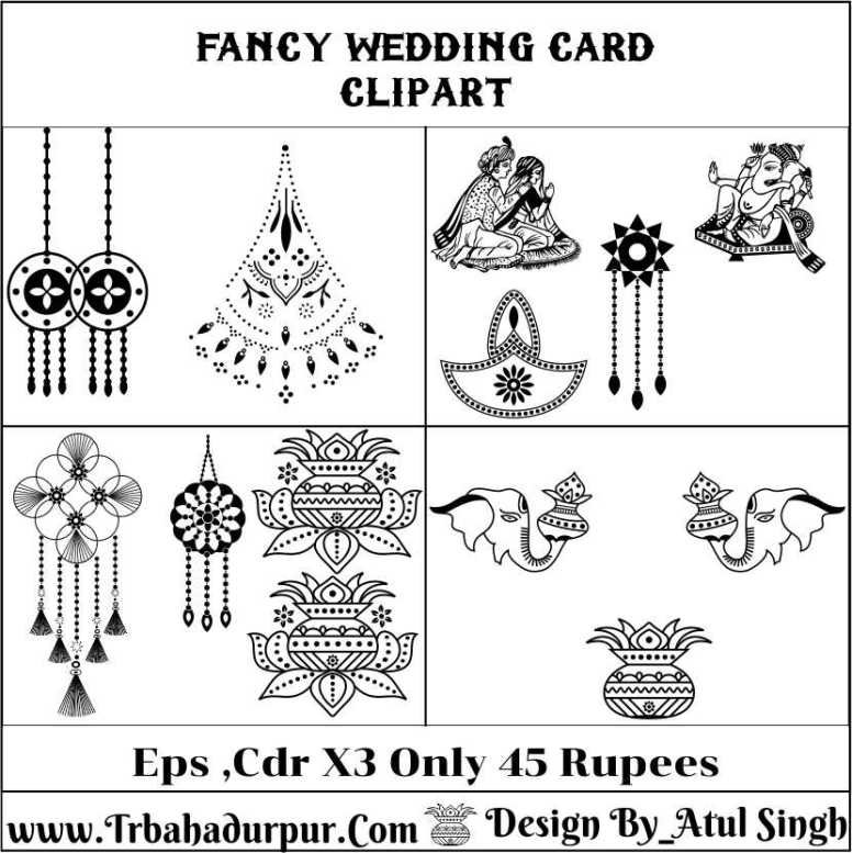 wedding clipart cdr file free download