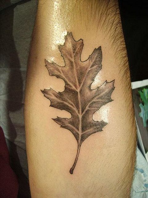 oak leaf tattoo meaning