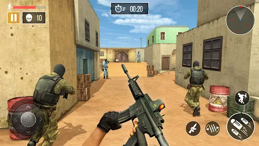 commando shooting games free download