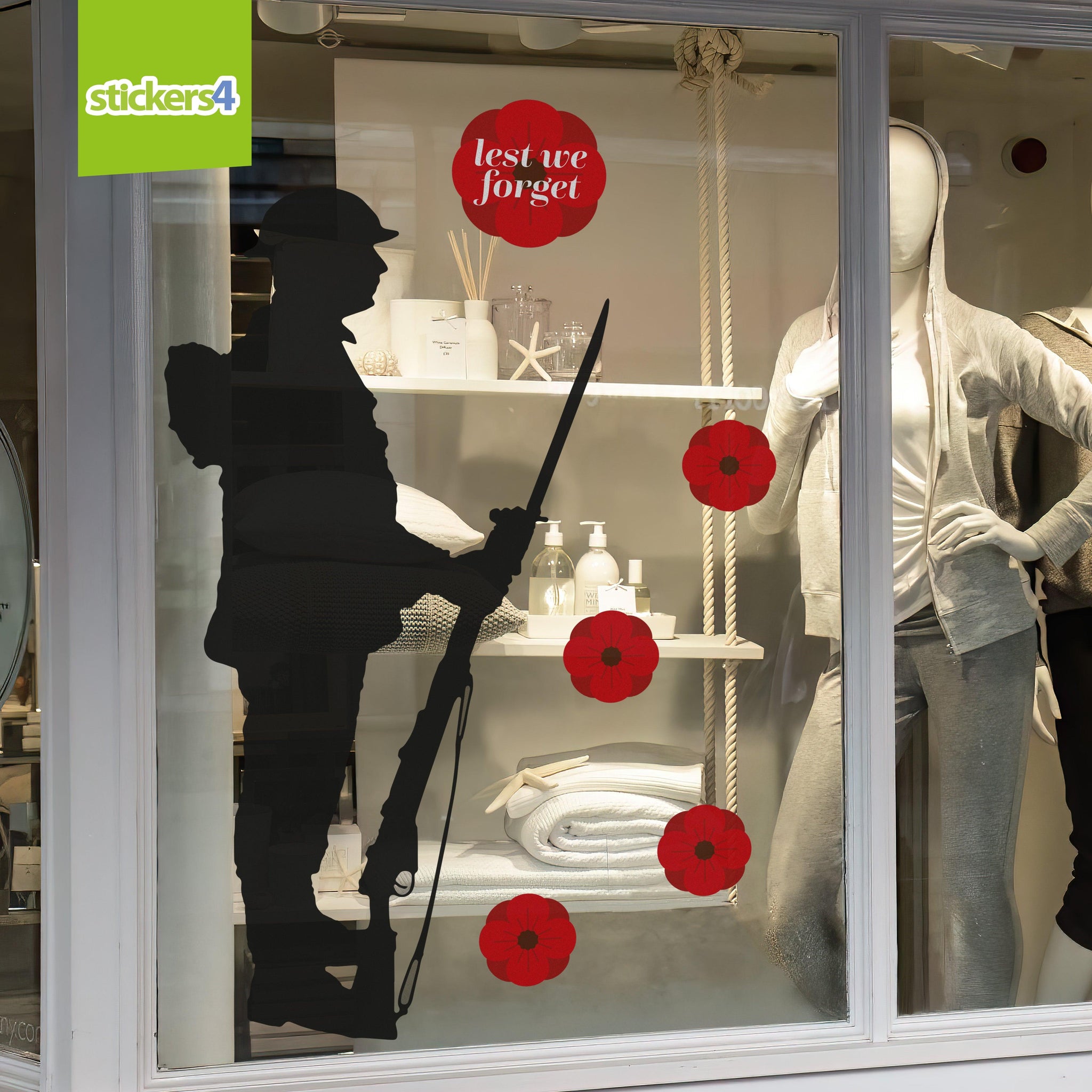 poppy window display ideas