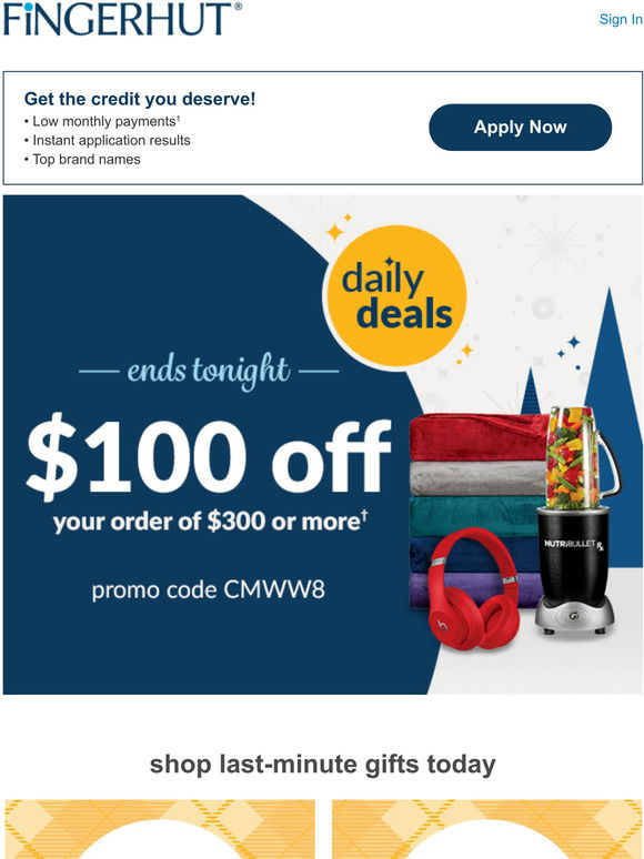 fingerhut promo code