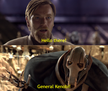 hello there general kenobi quote