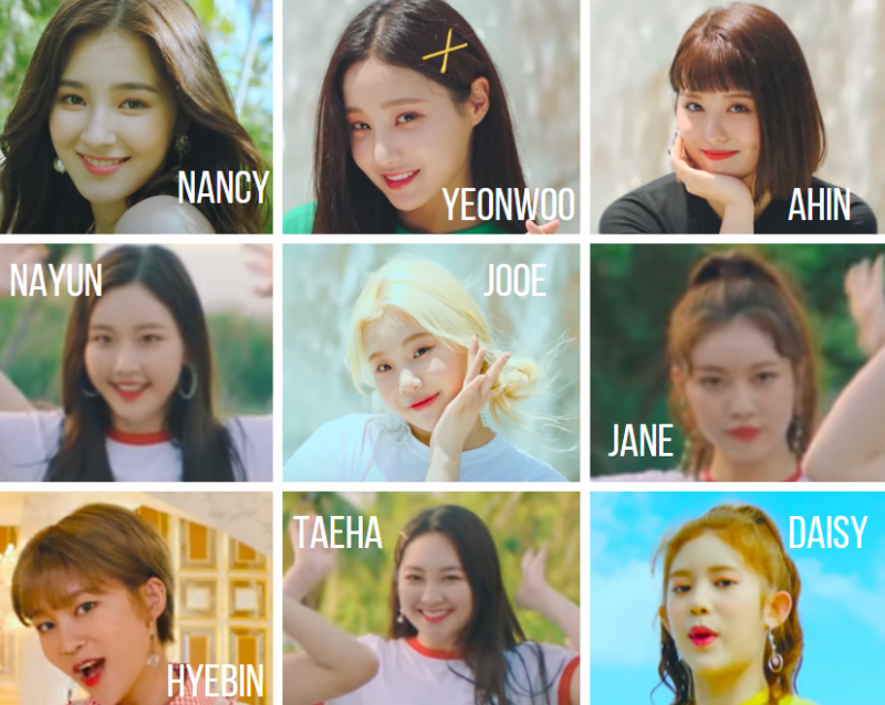 momoland members name with picture