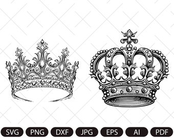 queen crown drawing