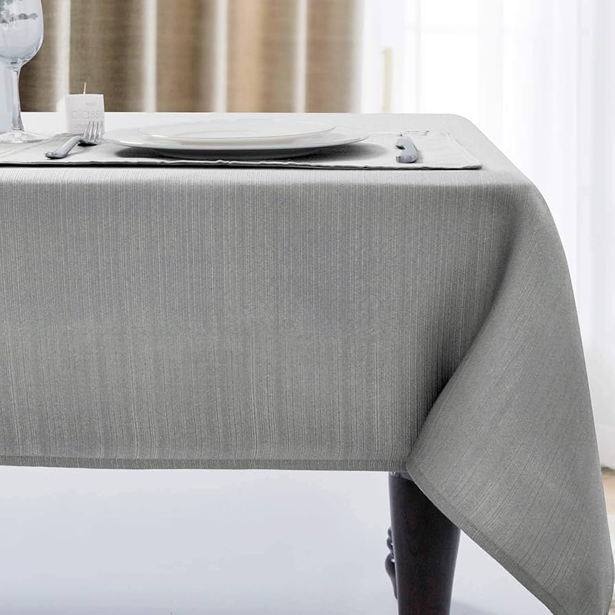 table cloth gray