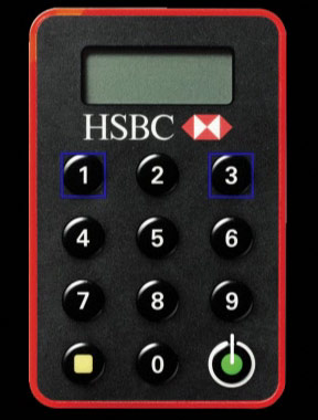 hsbc security key activation