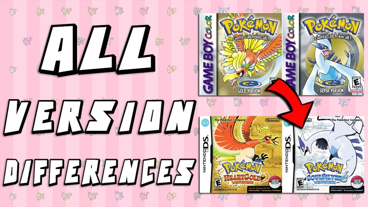 heartgold and soulsilver exclusives