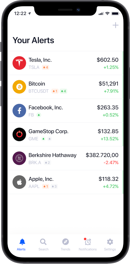 app for stock price alerts