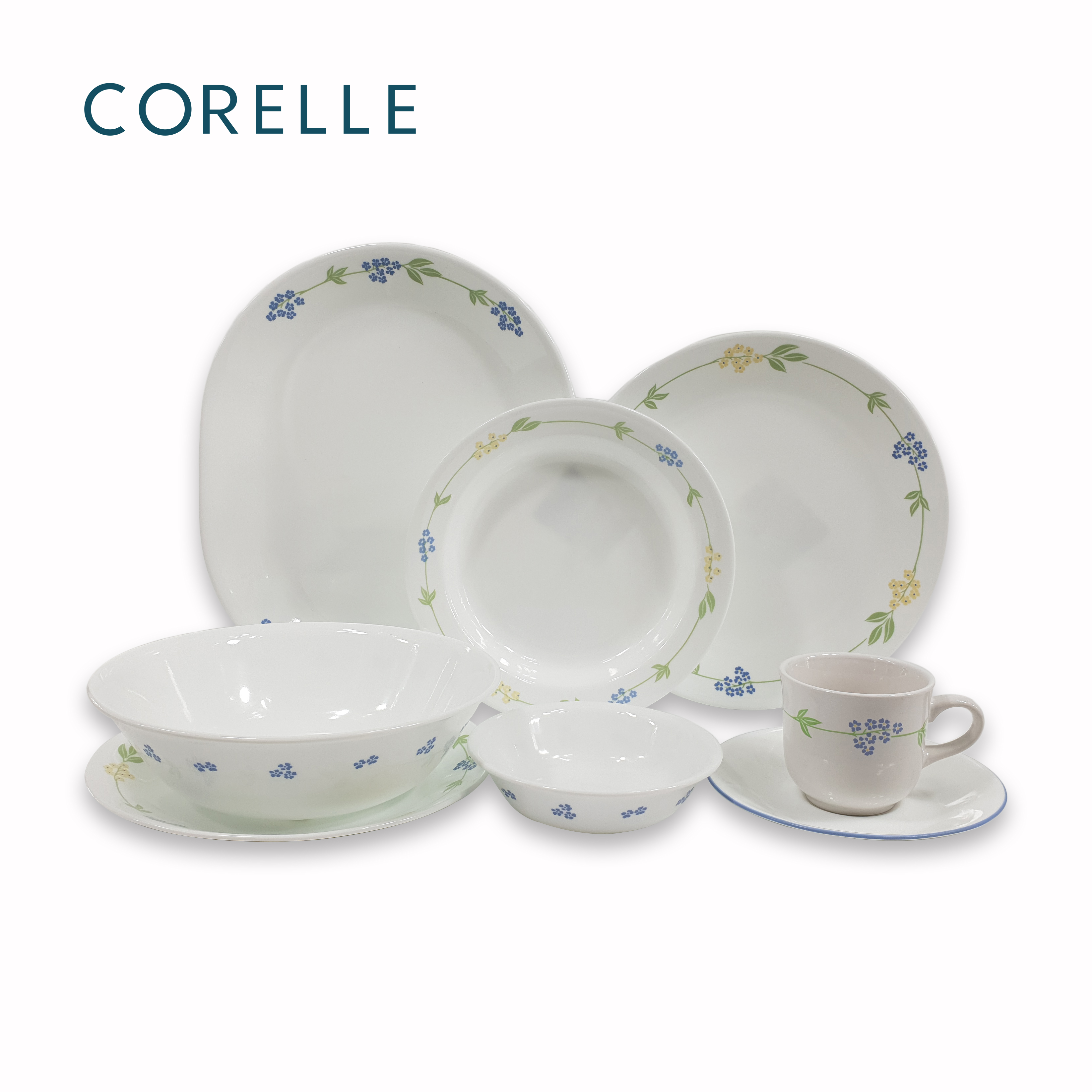 corelle dinnerware set 76 pieces