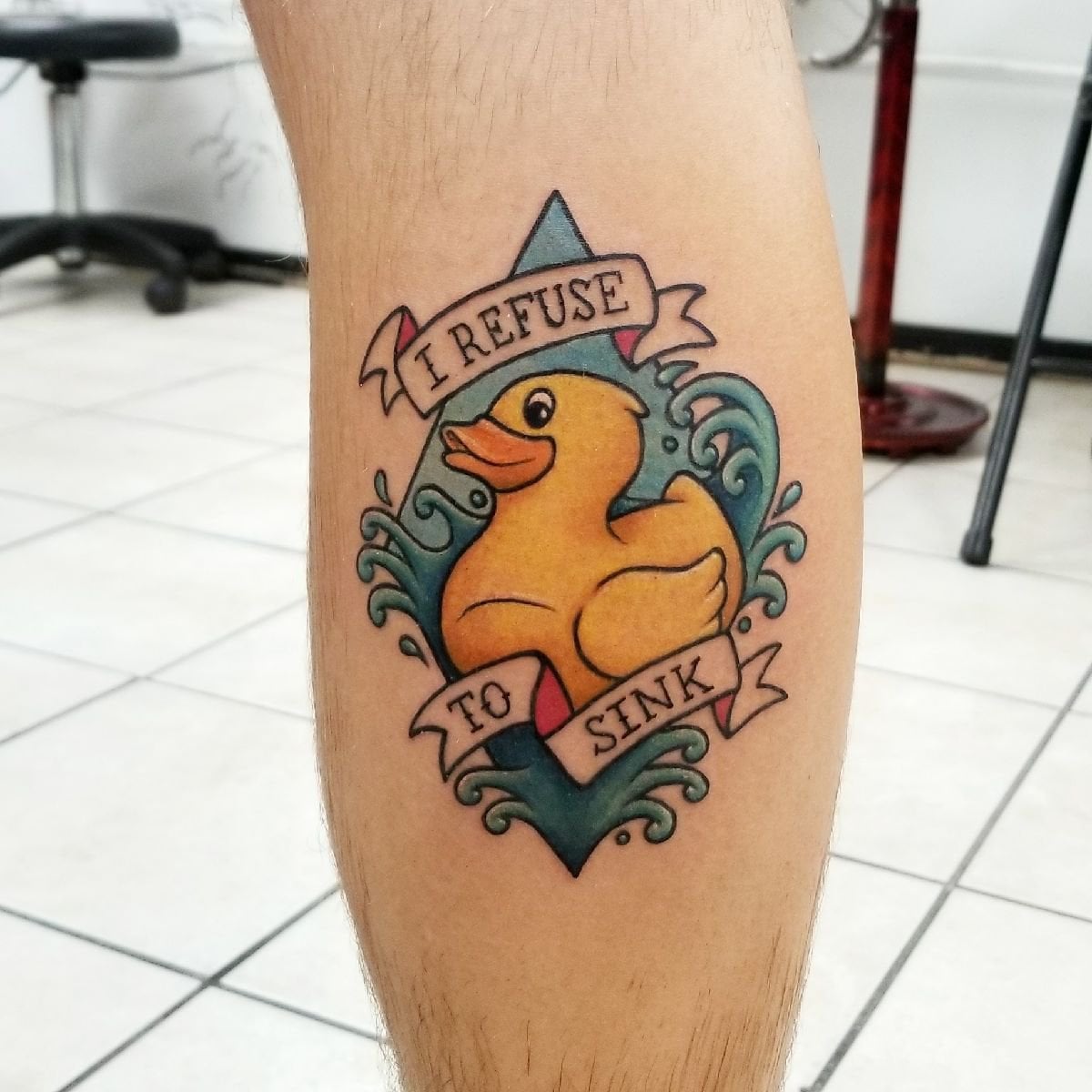 duck tattoo