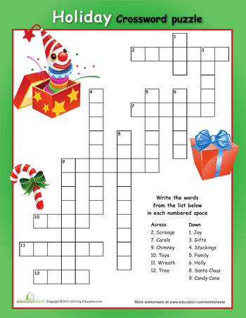 holiday crossword clue