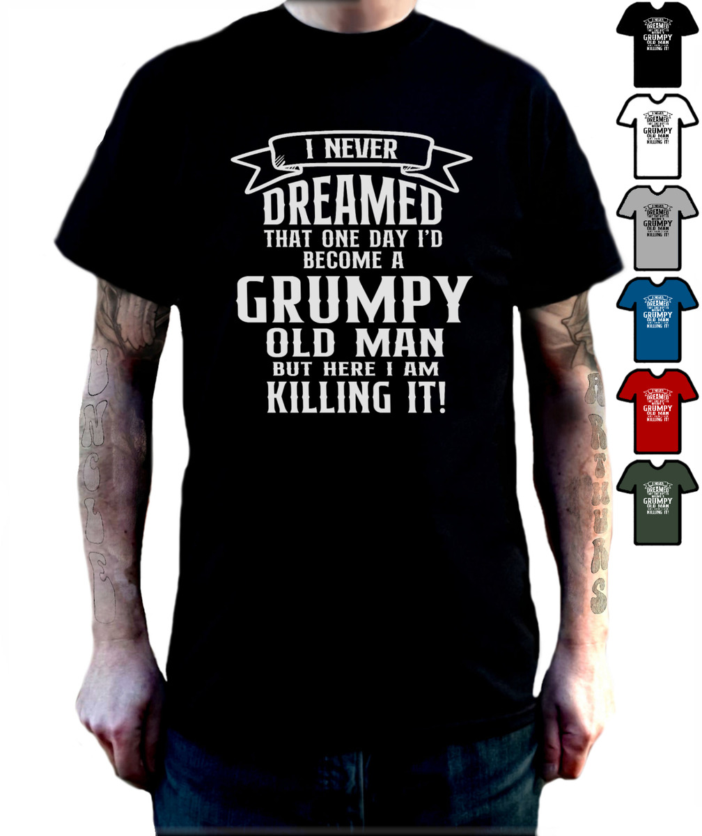 grumpy old man shirt