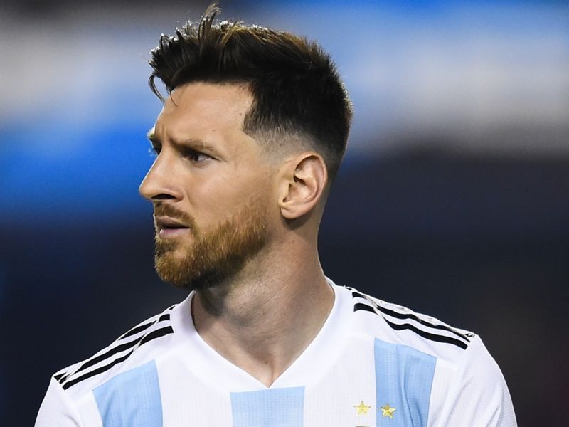 messi fade haircut