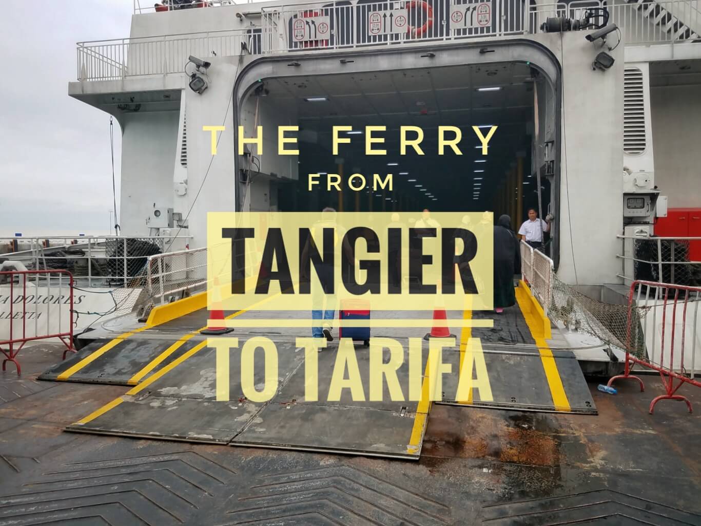 ferry from tarifa to tangier