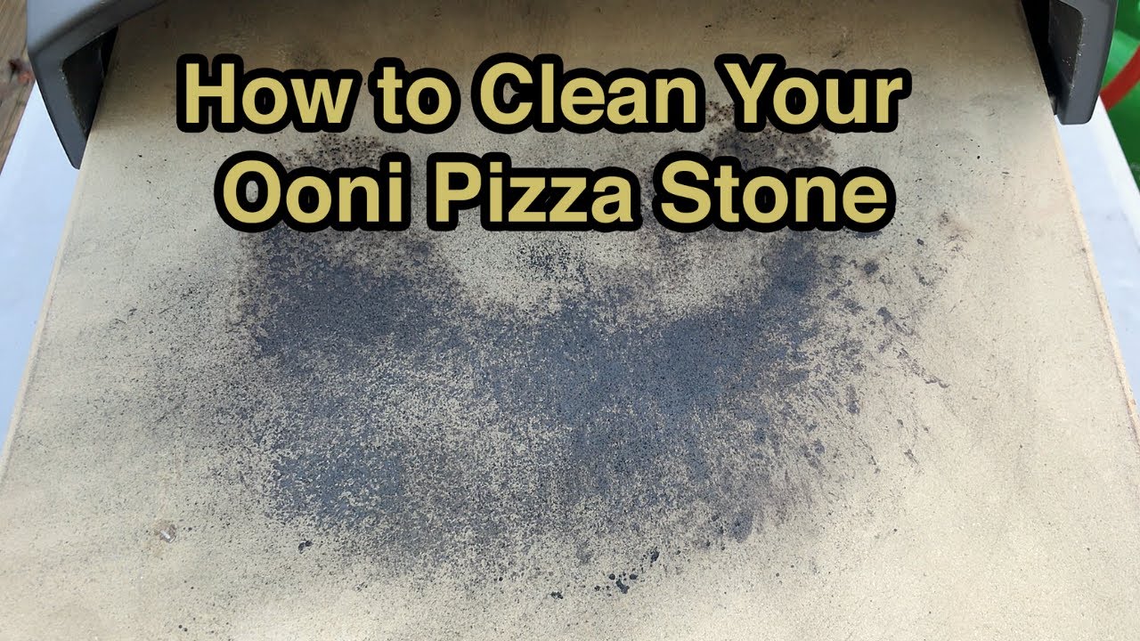 clean ooni pizza stone