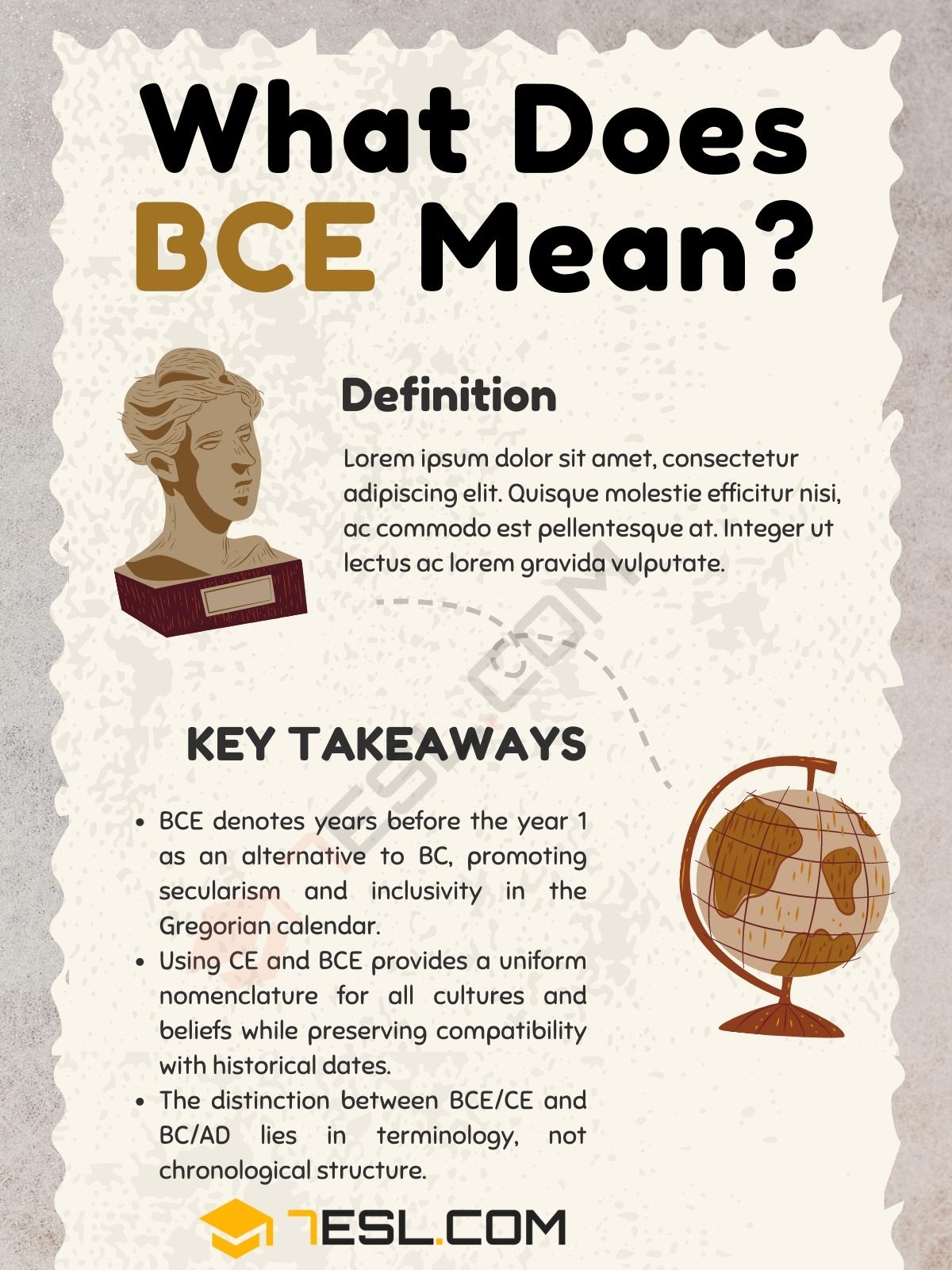 what does bce stand for