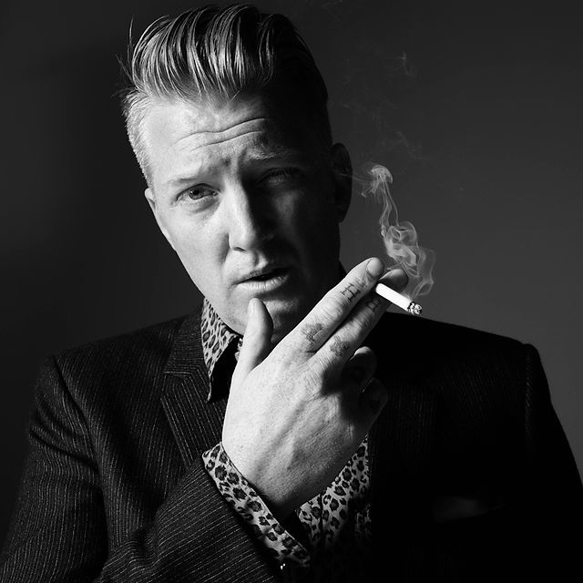 josh homme black and white