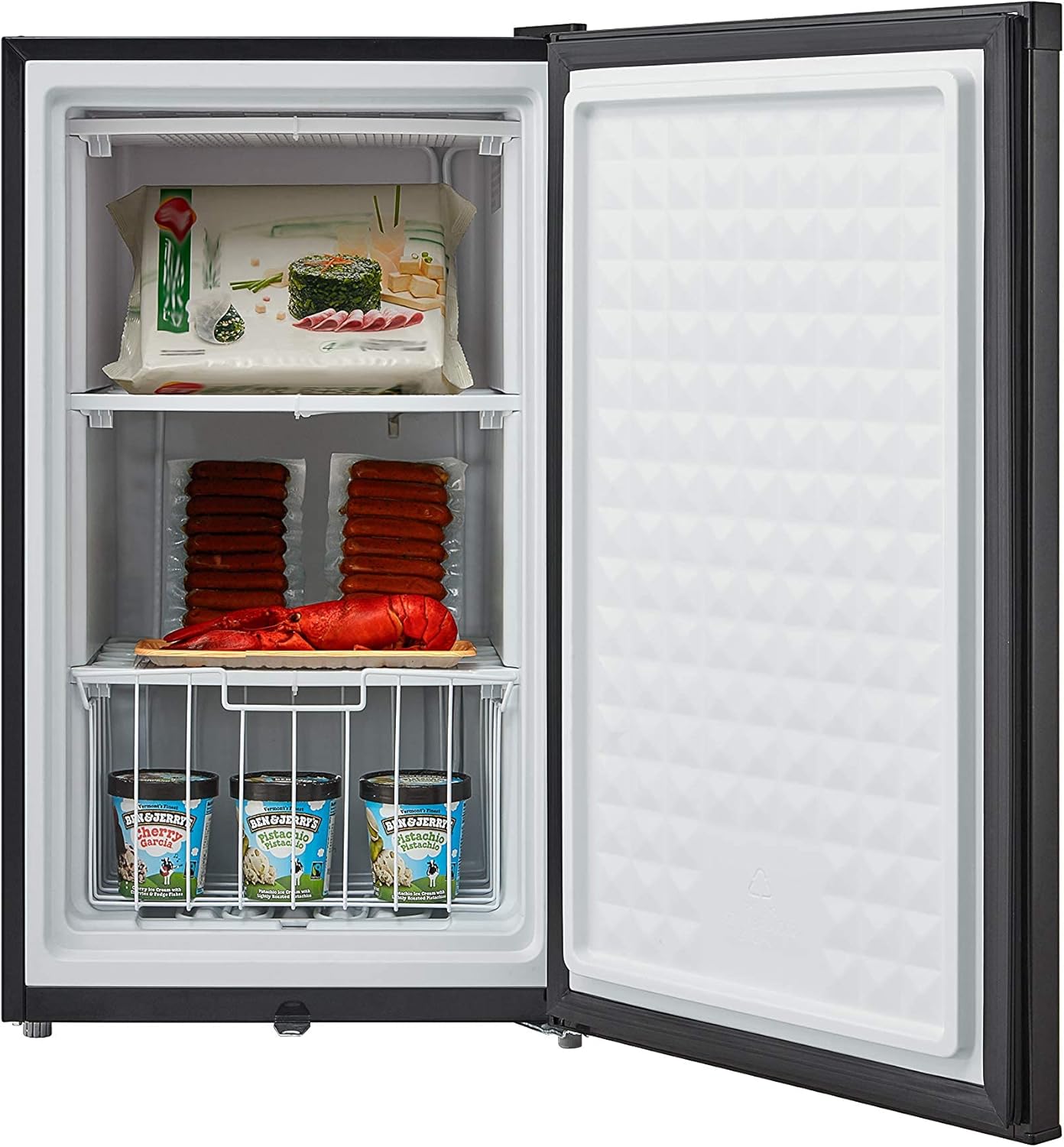 upright freezer 3.0 cubic feet