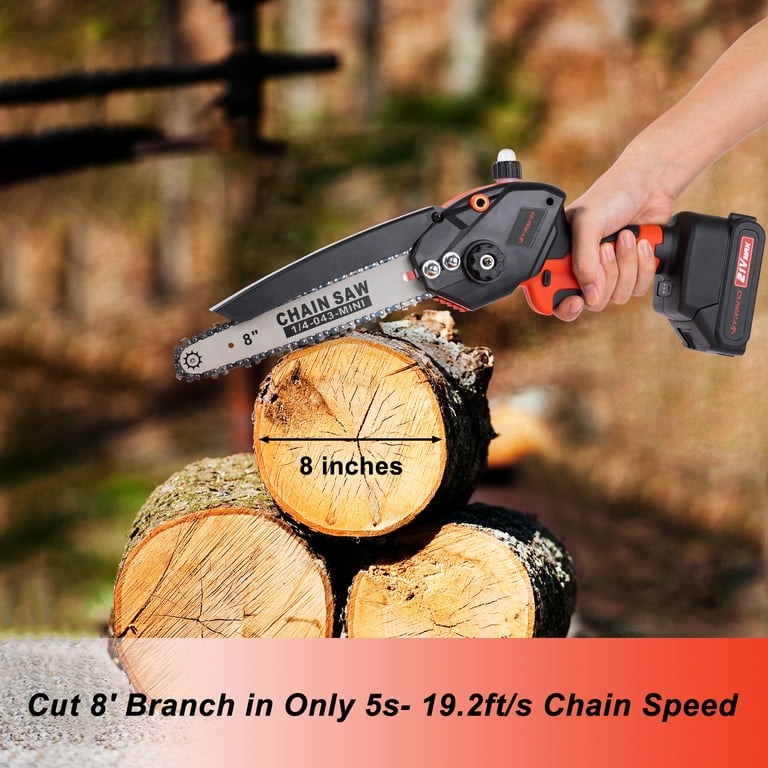 hand held chain saw