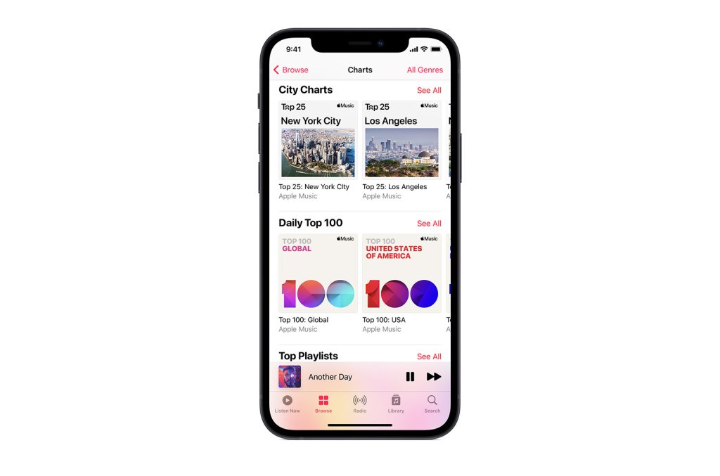 apple music charts