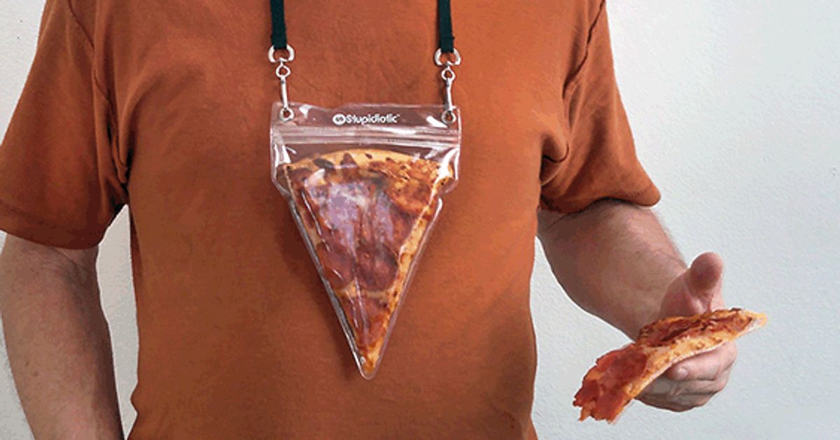 pizza holder necklace