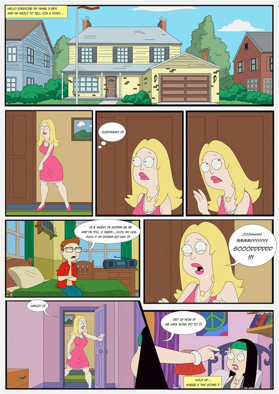 comic porn american dad