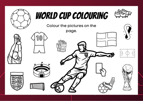 football colouring pages